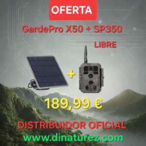 Cámara GardePro X50 + SP350