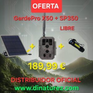 Cámara GardePro X50 + SP350