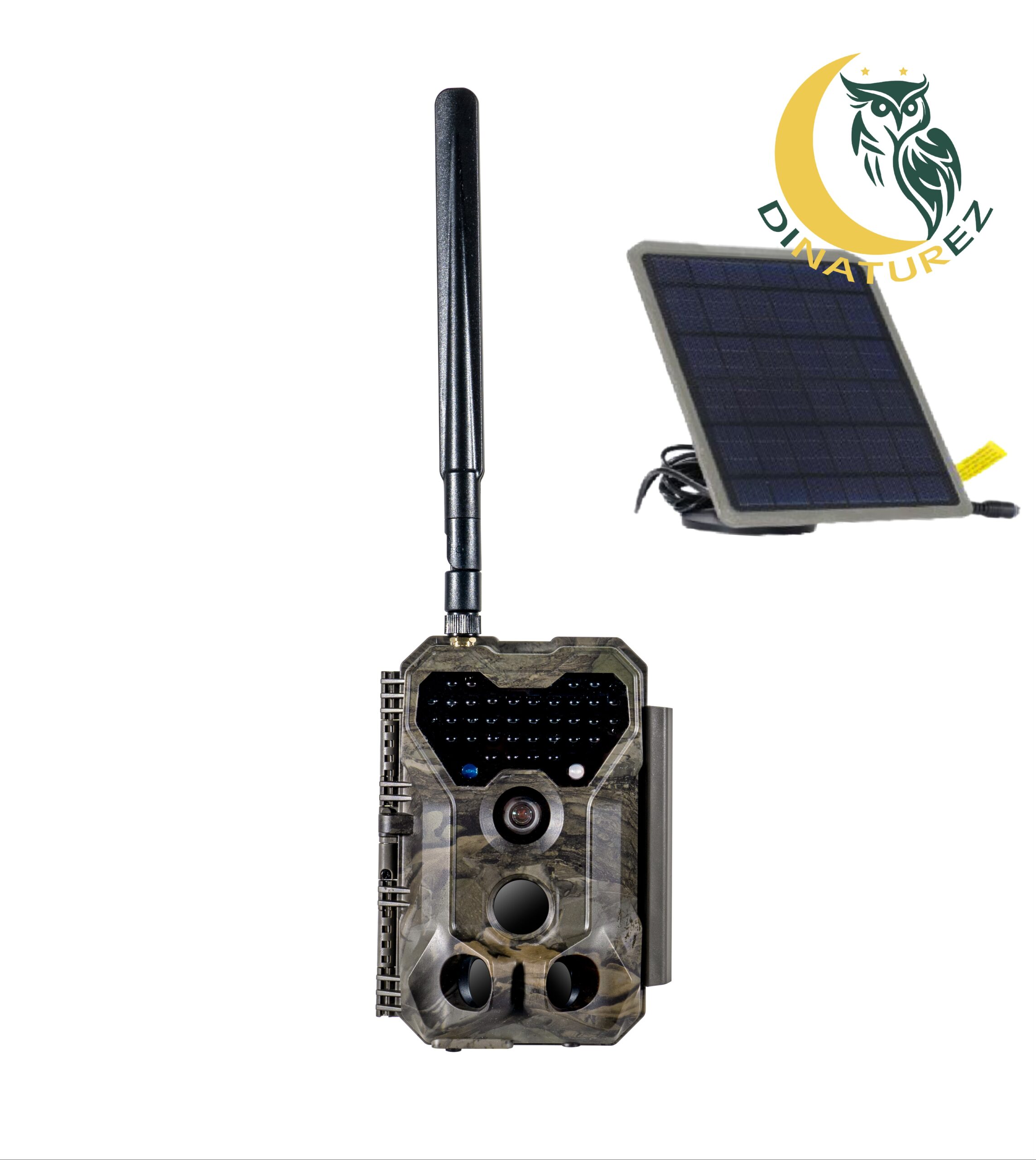 Cámara de fototrampeo GardePro X70GL 4G con GPS y panel solar SP350