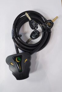 Candado Antirrobo Dinaturez 180 cm para Cámaras de Fototrampeo – Cable de Acero con Llave