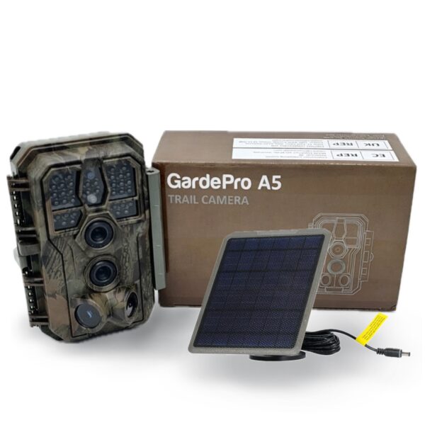 GardePro A5 más panel solar SP350